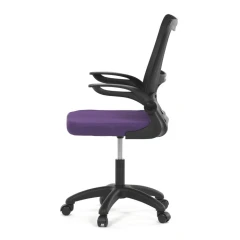 Kancelářská židle, houpací mechanismus, fialová síťovina, KA-K2006 PUR