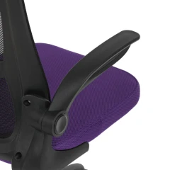 Kancelářská židle, houpací mechanismus, fialová síťovina, KA-K2006 PUR