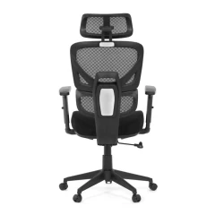 Kancelářská židle, houpací mechanismus, černá látka, KA-Q8203 BK