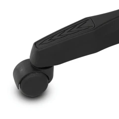 Kancelářská židle, výškově nastavitelná, černá látka, KA-R223 BK