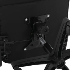 Kancelářská židle, houpací mechanismus, černá síťovina, KA-S3015 BK