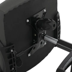 Kancelářská židle, houpací mechanismus, šedá síťovina, KA-S3015 GREY