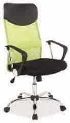 Kancelářská židle Q-025 zelená/černá