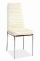 Jídelní čalouněná židle H-261 bílá