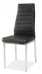 Jídelní čalouněná židle H-261 černá