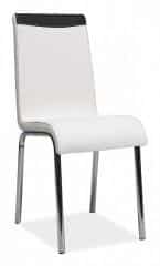 Jídelní čalouněná židle H-161 bílá