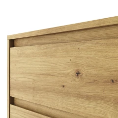 Komoda, dub artisan, BOGAN NEW 1D3S