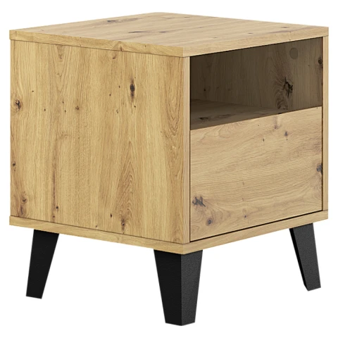 Noční stolek BOGAN NEW 1S - dub artisan