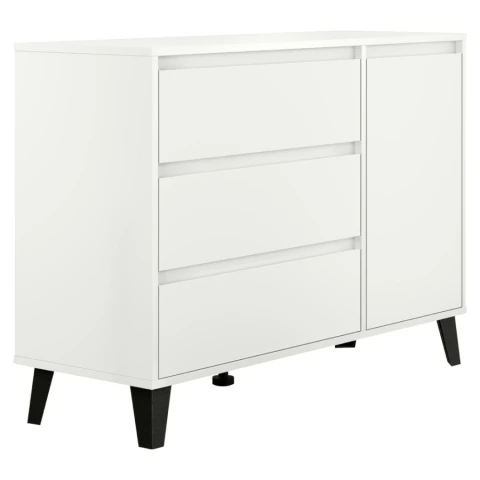 Komoda BOGAN NEW 1D3S - bílá