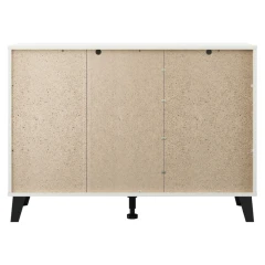 Komoda, bílá, BOGAN NEW 1D3S