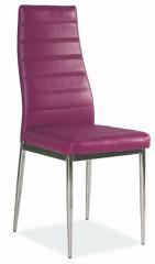 Jídelní čalouněná židle H-261 fialová