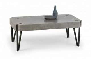 Konferenční stolek EMILY, beton / černý