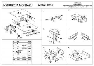 Konferenční stolek Mezo LAW-1 č.4