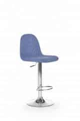 Barová židle H-82, modrá č.1