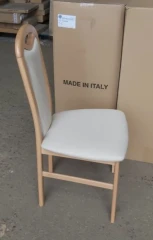 Jídelní židle Berta - lux 25 béžová/ buk č.4