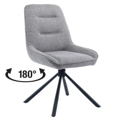 Otočná jídelní židle KANAD šedá