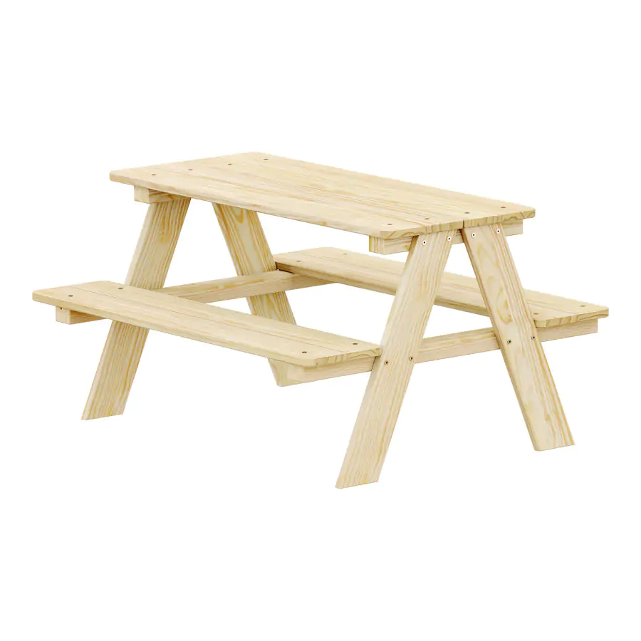 Idea Dětský piknikový stůl lak