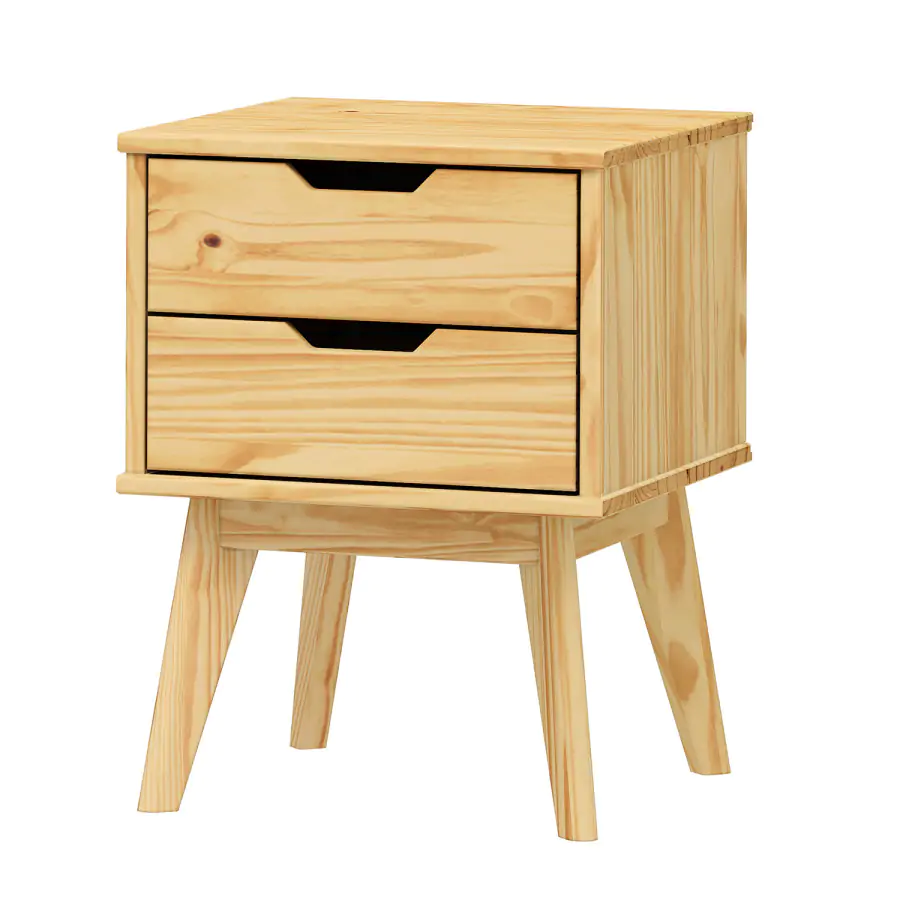 Idea Noční stolek 2 zásuvky BONITO lak