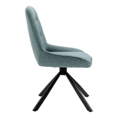 Otočná jídelní židle KANAD světle modrá