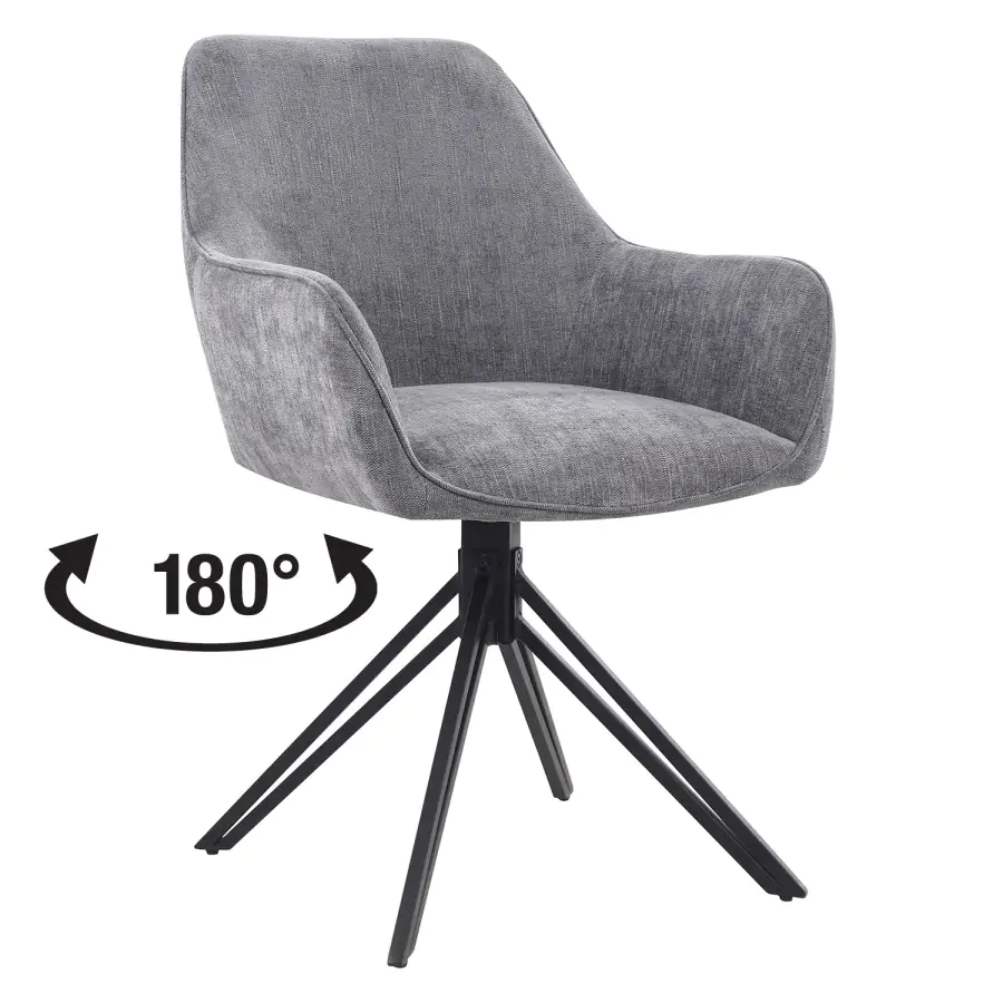 Idea Jídelní židle PERUN šedá