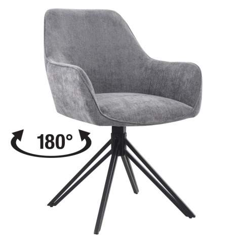 Jídelní židle PERUN šedá