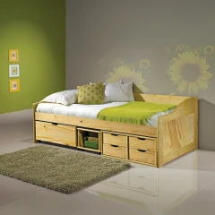 Jednolůžková postel se zásuvkami MAXIMA