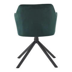Otočná jídelní židle SINES - zelená