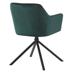 Otočná jídelní židle SINES - zelená