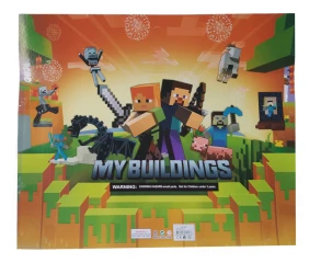 Kolekce figurek Minecraft My buildings sada FIBH2053