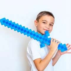 Svítící diamantový meč se zvuky Minecraft OPBH2302