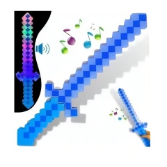 Svítící diamantový meč se zvuky Minecraft OPBH2302