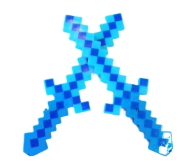 Svítící diamantový meč se zvuky Minecraft OPBH2302