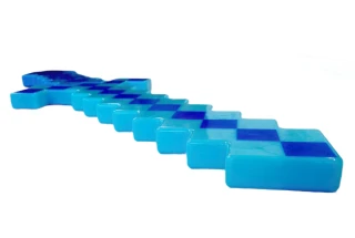 Svítící diamantový meč se zvuky Minecraft OPBH2302