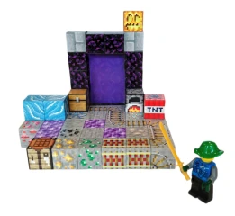 Magnetická stavebnice Minecraft Portál MSTB2321