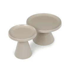 Konferenční stolek 69x69x44cm, kov, kašmír, CT-F4112 CSM