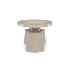 Konferenční stolek 69x69x43cm, kov, kašmír, CT-F4114 CSM