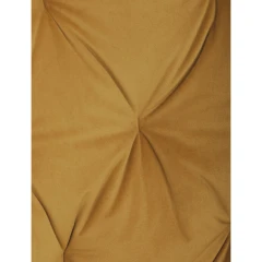 Jídelní židle, žlutá, sametová látka, DCH-421 YEL4