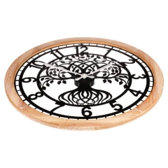 Hodiny nástěnné - pr. 60 cm, kov a MDF, strom života