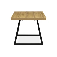Jídelní stůl rozkládací 160-240x90 cm, lamino, dub, HT-R5624 OAK