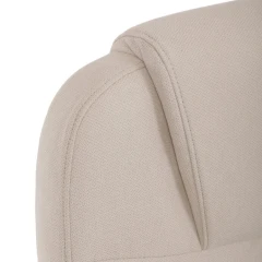 Kancelářské křeslo, houpací mechanismus, béžová látka, KA-C713 CRM2