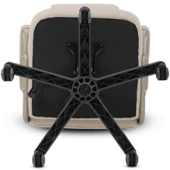 Kancelářské křeslo, houpací mechanismus, béžová látka, KA-C713 CRM2