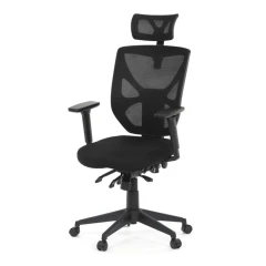 Kancelářská židle, asynchronní mechanismus, černá, KA-Q8250 BK