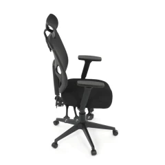 Kancelářská židle, asynchronní mechanismus, černá, KA-Q8250 BK