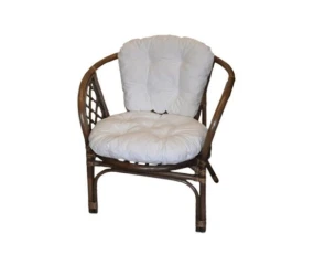 Ratanové křeslo Bahama, hnědé č.6