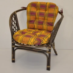 Ratanové křeslo Bahama, hnědé č.2