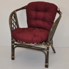 Ratanové křeslo Bahama, hnědé č.1