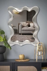 DECO lustro ścienne, srebrny antyczny (1p=1szt)