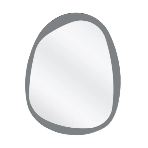 Zrcadlo PLAZA - stříbrné