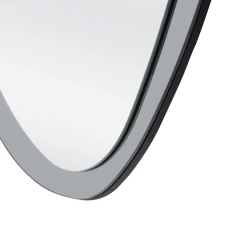 PLAZA lustro ścienne, srebrny (1p=1szt)