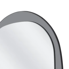 PLAZA lustro ścienne, srebrny (1p=1szt)